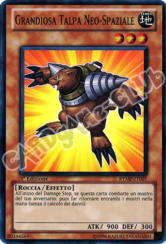 RYMP-IT007 Grandiosa Talpa Neo-Spaziale super rara 1a Edizione (IT) -PLAYED-