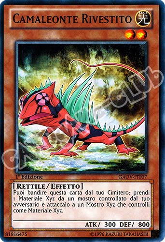 GAOV-IT007 Camaleonte Rivestito comune 1a Edizione (IT) -NEAR MINT-