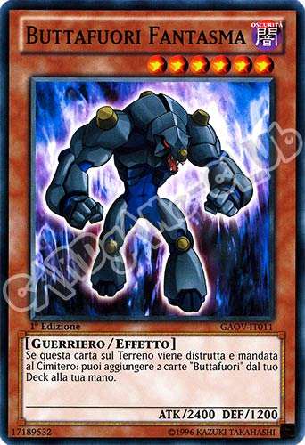 GAOV-IT011 Buttafuori Fantasma comune 1a Edizione (IT) -NEAR MINT-