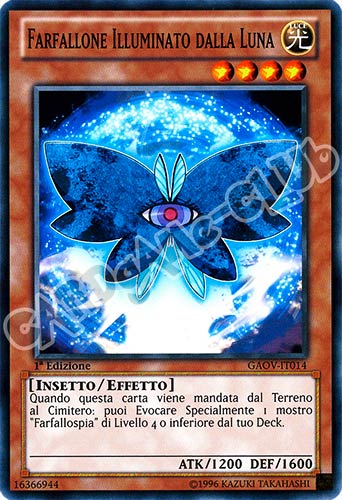 GAOV-IT014 Farfallone Illuminato dalla Luna comune 1a Edizione (IT) -NEAR MINT-