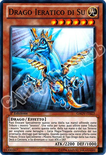GAOV-IT023 Drago Ieratico di Su comune 1a Edizione (IT)  -GOOD-