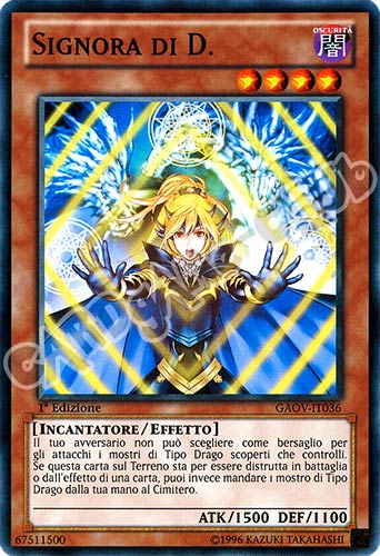 GAOV-IT036 Signora di D. comune 1a Edizione (IT) -NEAR MINT-