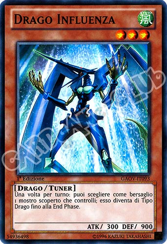 GAOV-IT093 Drago Influenza comune 1a Edizione (IT) -NEAR MINT-