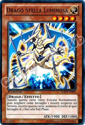 GAOV-IT094 Drago Stella Luminosa comune 1a Edizione (IT) -NEAR MINT-