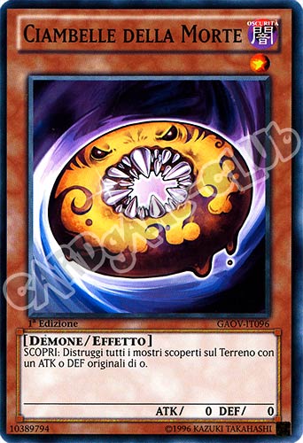 GAOV-IT096 Ciambelle della Morte comune 1a Edizione (IT) -NEAR MINT-