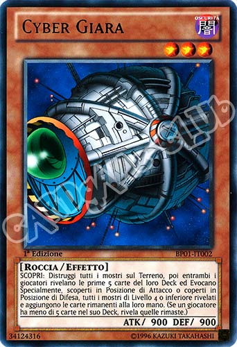 BP01-IT002 Cyber Giara rara 1a Edizione (IT) -GOOD-