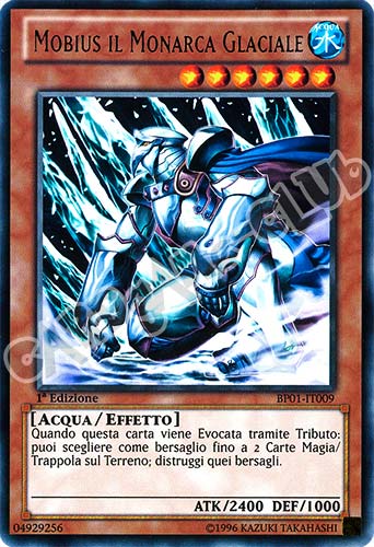 BP01-IT009 Mobius il Monarca Glaciale rara 1a Edizione (IT) -NEAR MINT-