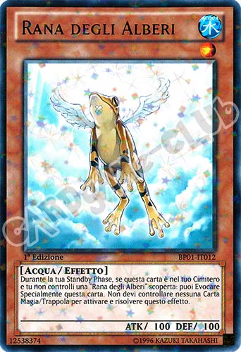 BP01-IT012 Rana degli Alberi rara starfoil 1a Edizione (IT)  -PLAYED-