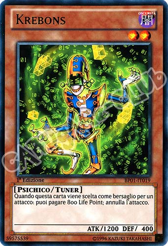 BP01-IT019 Krebons rara 1a Edizione (IT) -NEAR MINT-