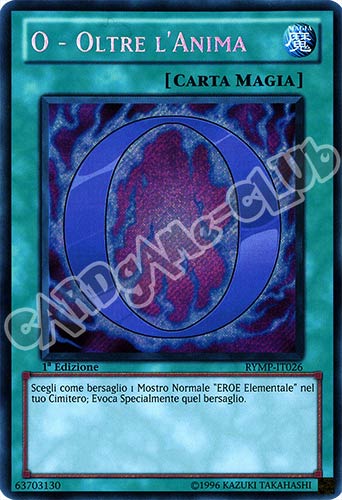 RYMP-IT026 O - Oltre L'Anima rara segreta 1a Edizione (IT) -NEAR MINT-