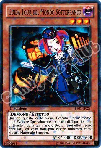 BP01-IT023 Guida Tour del Mondo Sotterraneo rara starfoil 1a Edizione (IT) -NEAR MINT-