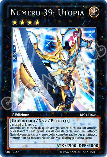 BP01-IT024 Numero 39: Utopia rara starfoil 1a Edizione (IT) -NEAR MINT-