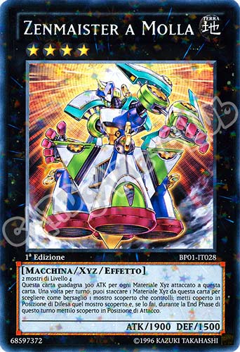 BP01-IT028 Zenmaister a Molla rara starfoil 1a Edizione (IT) -NEAR MINT-