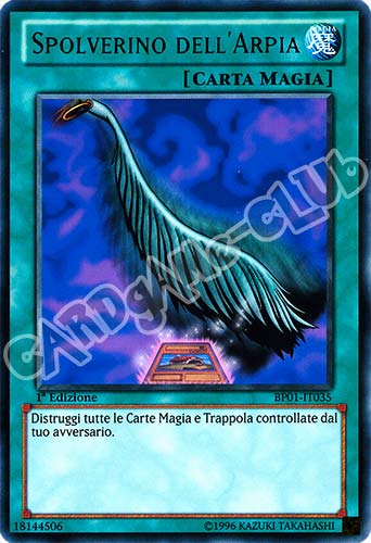 BP01-IT035 Spolverino dell'Arpia rara 1a Edizione (IT) -PLAYED-