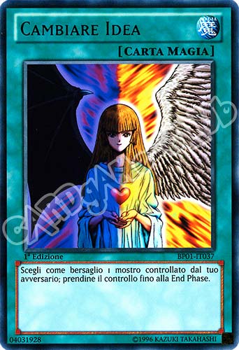 BP01-IT037 Cambiare Idea rara 1a Edizione (IT) -NEAR MINT-