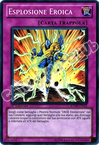 RYMP-IT032 Esplosione Eroica super rara 1a Edizione (IT) -PLAYED-