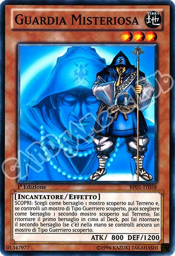 BP01-IT058 Guardia Misteriosa comune 1a Edizione (IT) -NEAR MINT-