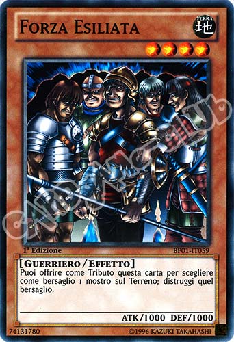 BP01-IT059 Forza Esiliata comune 1a Edizione (IT) -NEAR MINT-