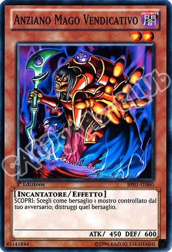 BP01-IT060 Anziano Mago Vendicativo comune 1a Edizione (IT) -NEAR MINT-