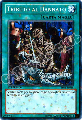 BP01-IT066 Tributo al Dannato comune starfoil 1a Edizione (IT) -NEAR MINT-