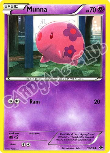 058 / 099 Munna comune (EN) -NEAR MINT-