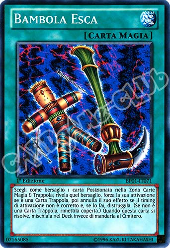 BP01-IT071 Bambola Esca comune 1a Edizione (IT) -NEAR MINT-