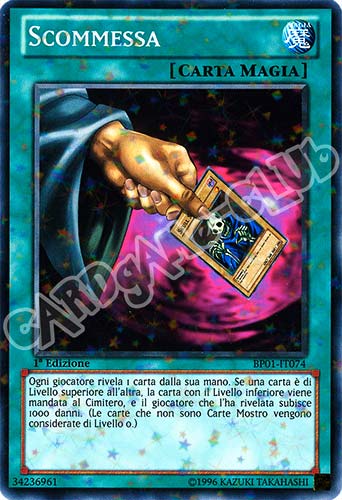 BP01-IT074 Scommessa comune starfoil 1a Edizione (IT) -NEAR MINT-