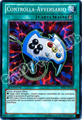 BP01-IT078 Controlla-Avversario comune 1a Edizione (IT) -NEAR MINT-