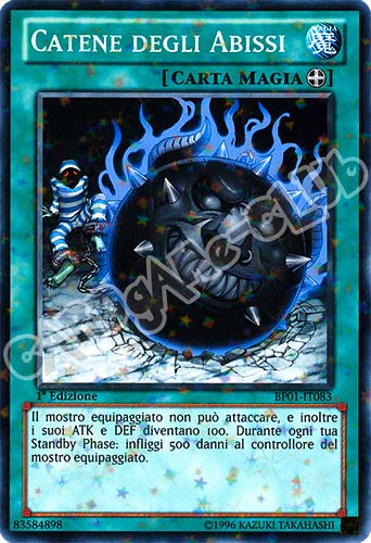 BP01-IT083 Catene degli Abissi comune starfoil 1a Edizione (IT) -NEAR MINT-