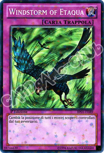 BP01-IT089 Windstorm of Etaqua comune starfoil 1a Edizione (IT) -NEAR MINT-