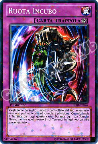 BP01-IT096 Ruota Incubo comune starfoil 1a Edizione (IT) -NEAR MINT-