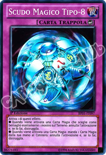 BP01-IT097 Scudo Magico Tipo-8 comune 1a Edizione (IT) -NEAR MINT-