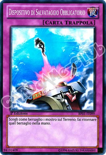 BP01-IT099 Dispositivo di Salvataggio Obbligatorio comune 1a Edizione (IT) -NEAR MINT-