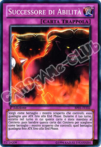 BP01-IT102 Successore di Abilita' comune 1a Edizione (IT) -NEAR MINT-