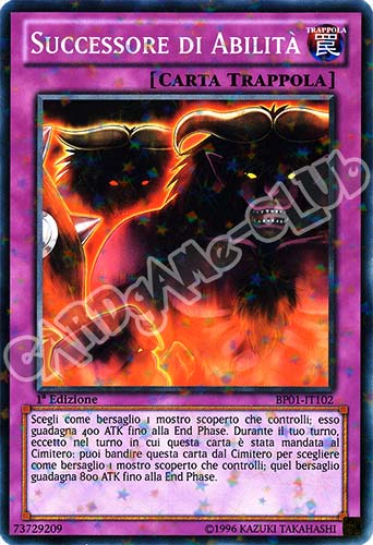 BP01-IT102 Successore di Abilita' comune starfoil 1a Edizione (IT) -NEAR MINT-