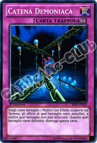 BP01-IT105 Catena Demoniaca comune 1a Edizione (IT) -NEAR MINT-