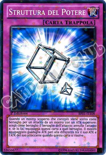 BP01-IT108 Struttura del Potere comune starfoil 1a Edizione (IT)  -PLAYED-