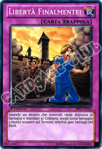 BP01-IT110 Liberta' Finalmente! comune 1a Edizione (IT) -NEAR MINT-