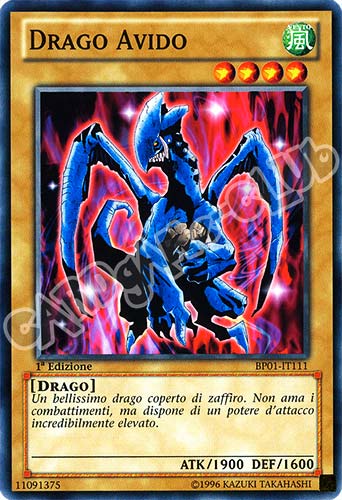 BP01-IT111 Drago Avido comune 1a Edizione (IT) -NEAR MINT-