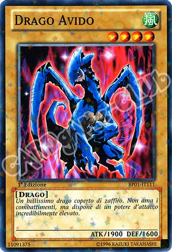 BP01-IT111 Drago Avido comune starfoil 1a Edizione (IT) -NEAR MINT-