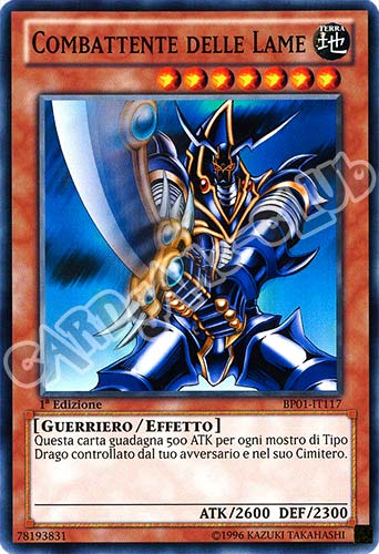 BP01-IT117 Cambattente delle Lame comune 1a Edizione (IT) -NEAR MINT-