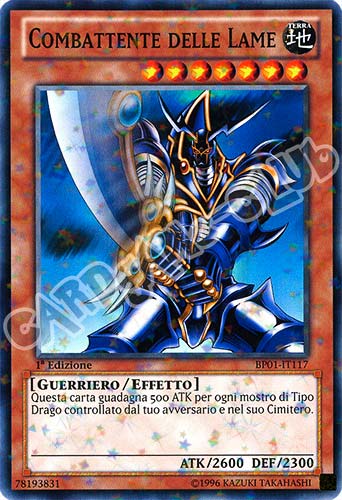 BP01-IT117 Cambattente delle Lame comune starfoil 1a Edizione (IT)  -GOOD-