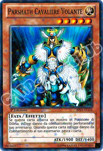 BP01-IT124 Parshat Cavaliere Volante comune starfoil 1a Edizione (IT) -NEAR MINT-