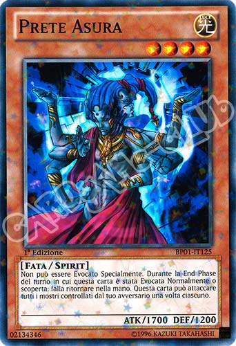 BP01-IT125 Prete Asura comune starfoil 1a Edizione (IT) -NEAR MINT-