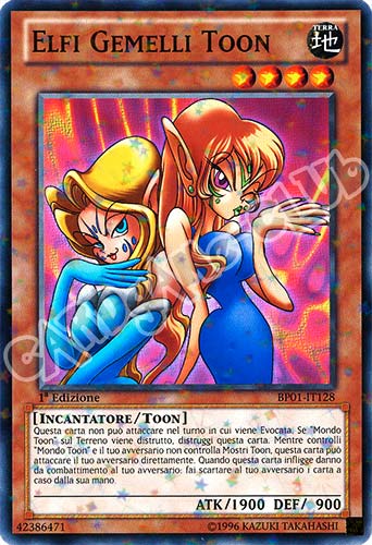 BP01-IT128 Elfi Gemelli Toon comune starfoil 1a Edizione (IT) -NEAR MINT-