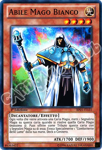 BP01-IT131 Abile Mago Bianco comune 1a Edizione (IT) -NEAR MINT-