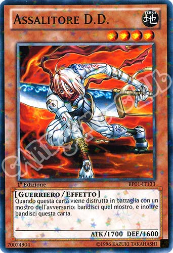 BP01-IT133 Assalitore D.D. comune starfoil 1a Edizione (IT) -NEAR MINT-