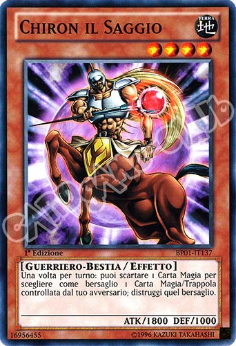BP01-IT137 Chiron il Saggio comune 1a Edizione (IT) -NEAR MINT-