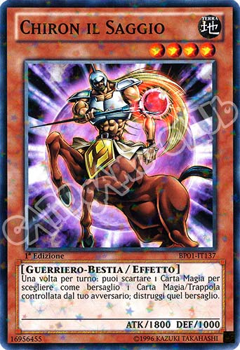 BP01-IT137 Chiron il Saggio comune starfoil 1a Edizione (IT)  -GOOD-