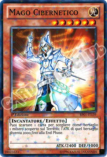 BP01-IT139 Mago Cibernetico comune starfoil 1a Edizione (IT)  -GOOD-